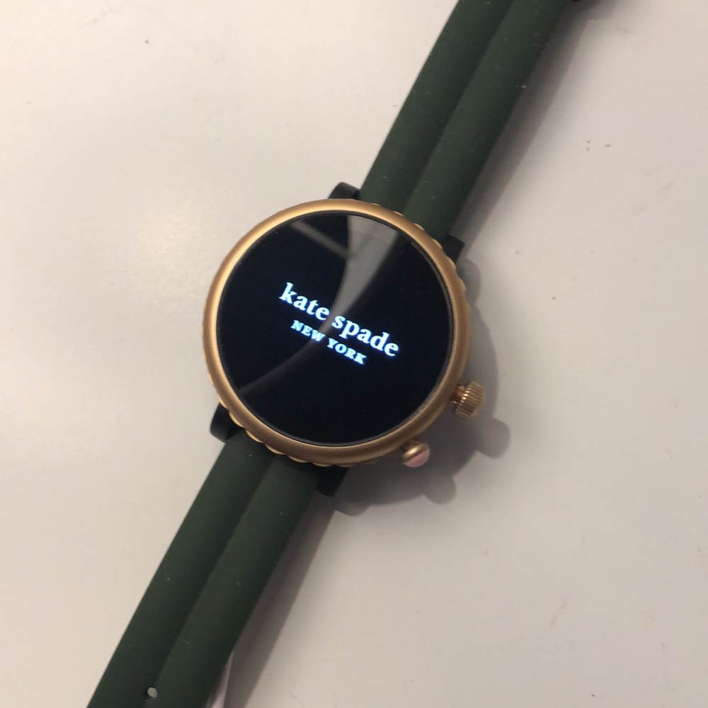 Kate Spade scallop smartwatch- green